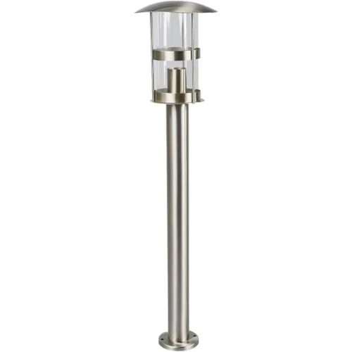 Lindby Luminaire Extérieur Noemi Moderne Gris Inox E27 - Vue principale
