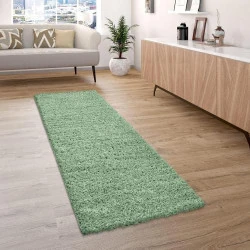 Tapis Poils Longs Shaggy Robuste pour Salon - Confort Luxueux