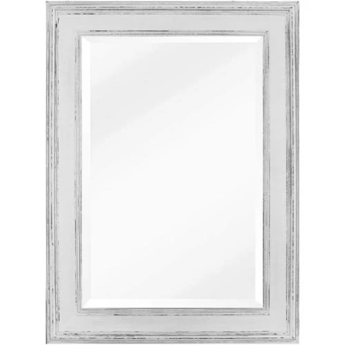 Miroir Mural Antique, Shabby Chic, Bois Massif, Vintage - Vue principale