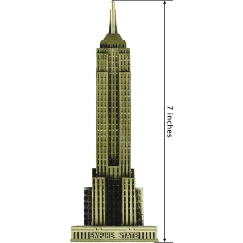 Détail de Kloud City Statue Empire State Building, Sculpture Bronze