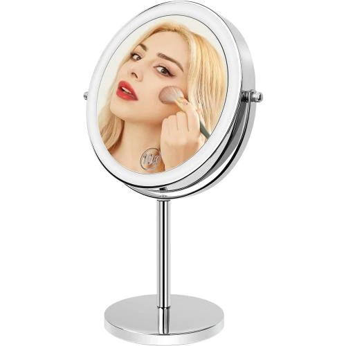 Miroir maquillage lumineux LEDeeLED, grossissant 1x 10x - Vue principale