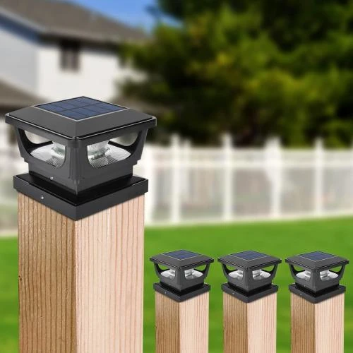 Capuchons Solaires Étanches, Lot 4, Protection Poteaux Bois - Vue principale
