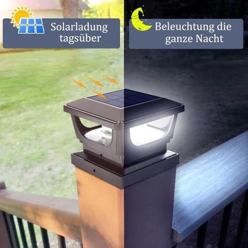 Zoom sur Capuchons Solaires Étanches, Lot 4, Protection Poteaux Bois