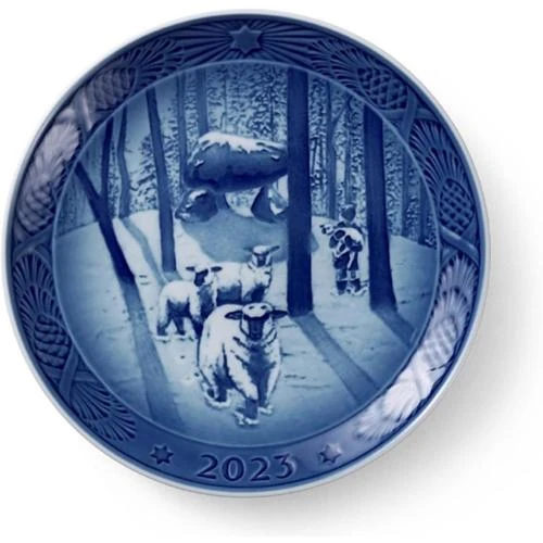 Assiette service porcelaine Royal Copenhagen 1066049 - Vue principale