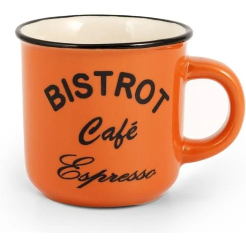 Détail de Home Gres, 6 tasses café stoneware bistrot