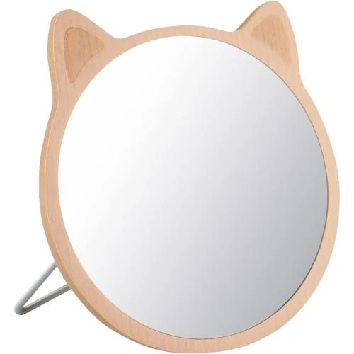 Miroir bureau chat, décor salle de bain, voyage - Vue principale
