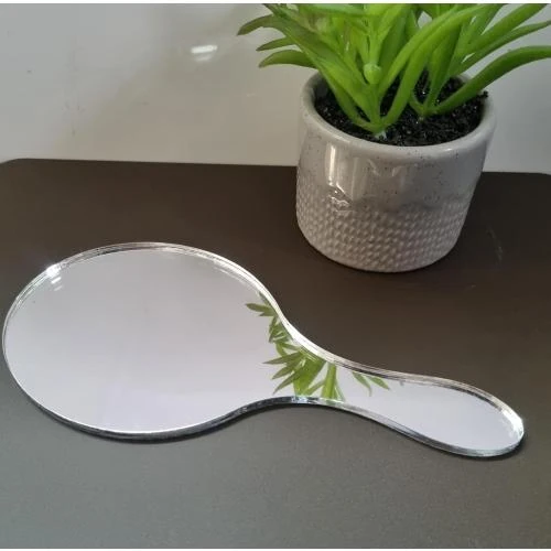 Détail de Miroir Ovale Portable Super Cool Creations, Design Unique