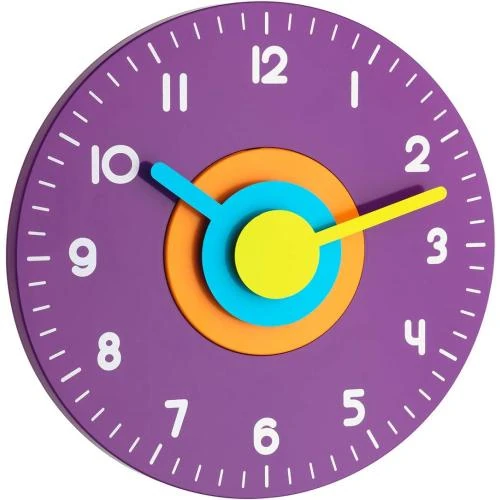 Horloge Murale TFA 60.3015.11 Couleur Lilas - Vue principale