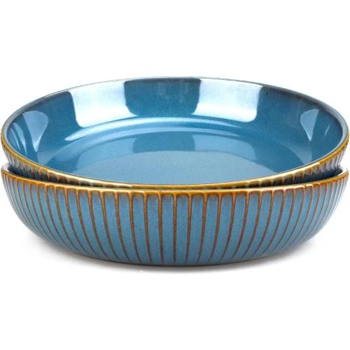 Assiette Creuse CSYY, Lot 2, Céramique Bleu - Vue principale