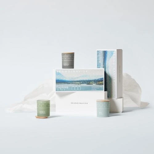 Détail de Skandinavisk 65 g Parfum, Bougie, Ambiance Scandinave
