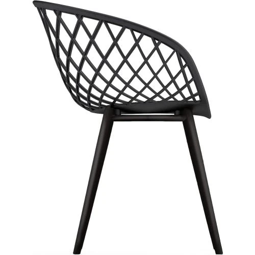 Zoom sur Chaises salle à manger Noir, Lot 2, Jamesdar