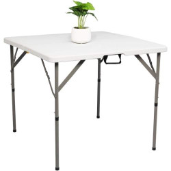 Présentation Table Camping Pliante, Acier, Jardin, Pique-Nique, Barbecue