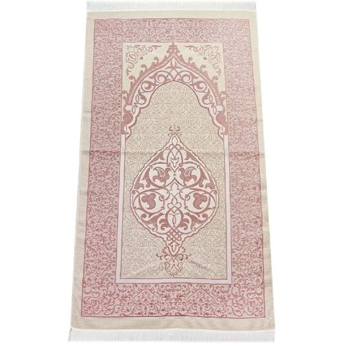 Détail de Tapis de prière Musulman ihvan online, doux, rose, élégant