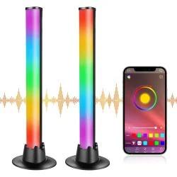 Lampe LED Gaming RGB, 10 Modes Scène, Ambiance TV