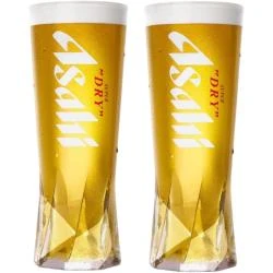 Verres à bière Asahi, lot de 2, accessoires bar