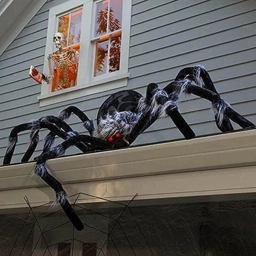 Araignée Halloween Géante, Décorations Extérieures Effrayantes - Vue principale