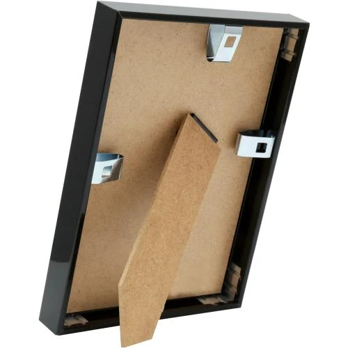 Zoom sur Cadre Photo Aluminium Noir Deknudt Frames S024S2