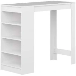 Meuble Bar Blanc Symbiosis Aravis, Design Élégant