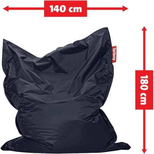 Détail de Pouf Poire Fatboy Original XXL - Idéal pour Salon Moderne
