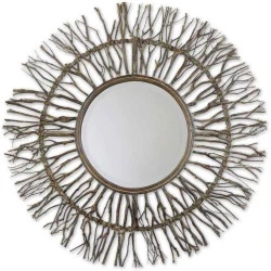 Miroir Uttermost Josiah Tissé, Design Élégant, N13705