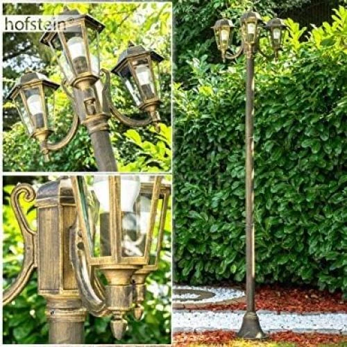 Détail de Lampe extérieure NATAL Hofstein, candelabre antique noir