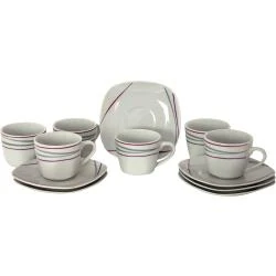 Tasses expresso 10 cl, soucoupes incluses, Caviano