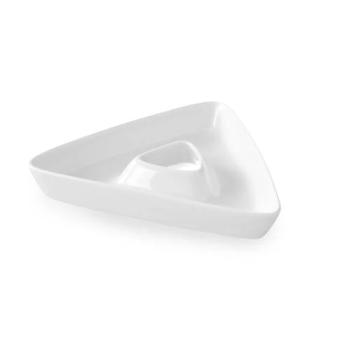 Assiette triangulaire HENDI 785614, design moderne, durable - Vue principale