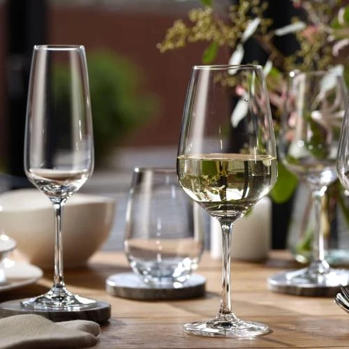 Zoom sur Flûtes à champagne Villeroy Boch Reims, 4 pièces
