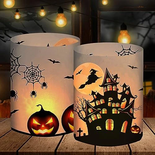 Lanterne Halloween, Citrouille, Chauve-souris, Décoration Intérieure - Vue principale