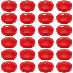 Présentation Bougies flottantes rouges, lot 12, non parfumées, décorations