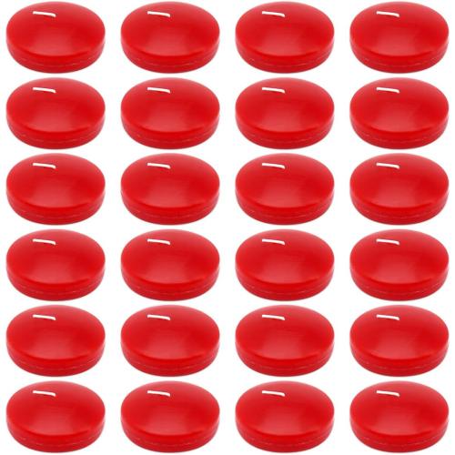 Présentation de Présentation Bougies flottantes rouges, lot 12, non parfumées, décorations