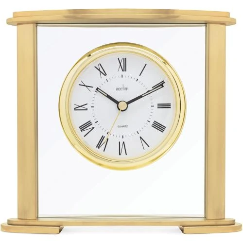 Détail de Horloge de cheminée dorée Acctim 36338 Colgrove