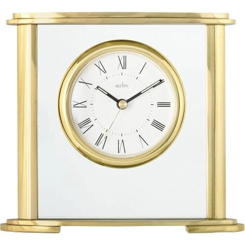 Horloge de cheminée dorée Acctim 36338 Colgrove - Vue principale