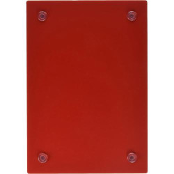 Table de Cuisine Rouge Metaltex, Pratique et Élégante en situation