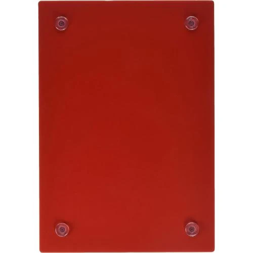 Détail de Table de Cuisine Rouge Metaltex, Pratique et Élégante