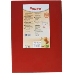 Table de Cuisine Rouge Metaltex, Pratique et Élégante