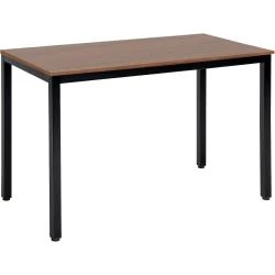 Bureau Informatique Noyer, Table Salle à Manger Métal Noir