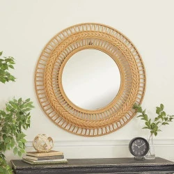 Miroir Mural Deco 79, Marron, Élégance et Style