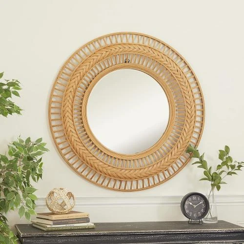 Miroir Mural Deco 79, Marron, Élégance et Style - Vue principale