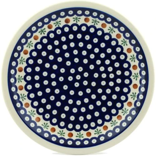 Assiette à pizza céramique Boleslawiec, Polmedia Pottery - Vue principale