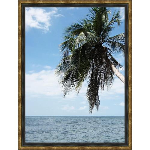 Présentation de Présentation Caisse Américaine Noir, Cadre Bois 70x50 cm, Toile