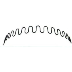 Zig Zag Serpentine Springs Sofa Chair, Black Barn