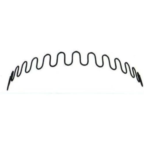 Zig Zag Serpentine Springs Sofa Chair, Black Barn - Vue principale