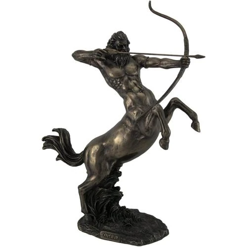 Statue Zeckos Centaure Tir Flèche Finition Bronze - Vue principale