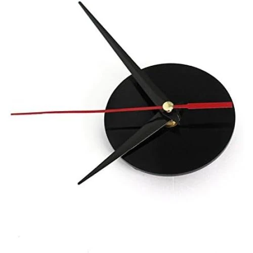 Détail de Horloge Murale DIY Stickers, Décor Café Noir