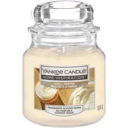 Yankee Candle Glacage Vanille, Petit Pot Crème Parfumé