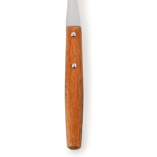 Zoom sur Couteaux de Table, Cuillère à Soupe, Acier Inoxydable Brun
