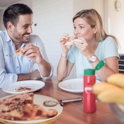 Zoom sur Planche à Pizza en Bambou, Set de 2, Naturel, Pratique