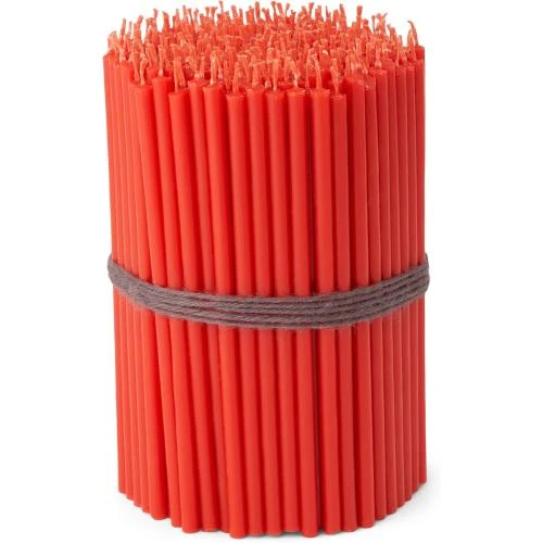 Bougies rituelles rouges 400g, 100 pièces, autel - Vue principale