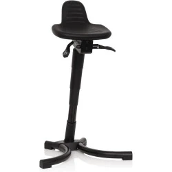 Tabouret Ergonomique Hjh Office 830026, Mousse Rigide, Soutien Lombaire